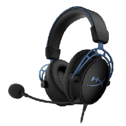 HyperX Cloud Alpha S Casque Arceau Noir, Bleu