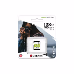 Kingston Technology Carte SDXC Canvas Select Plus 100R C10 UHS-I U3 V30 de 128 Go - Vue supplémentaire 3