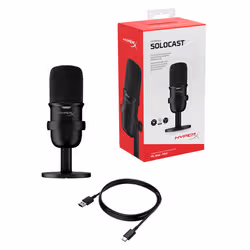 HyperX SoloCast Noir Microphone de table - Vue supplémentaire 8