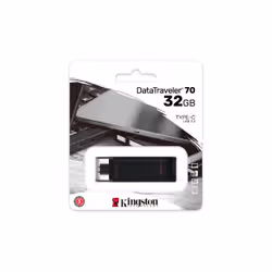 Kingston Technology DataTraveler 70 lecteur USB flash 32 Go USB Type-C 3.2 Gen 1 (3.1 Gen 1) Noir - Vue supplémentaire 7