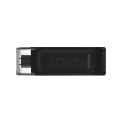 Kingston Technology DataTraveler 70 lecteur USB flash 128 Go 3.2 Gen 1 (3.1 Gen 1) Noir