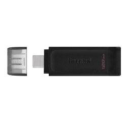 Kingston Technology DataTraveler 70 lecteur USB flash 128 Go 3.2 Gen 1 (3.1 Gen 1) Noir