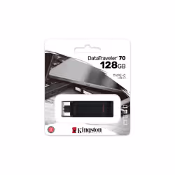 Kingston Technology DataTraveler 70 lecteur USB flash 128 Go 3.2 Gen 1 (3.1 Gen 1) Noir - Vue supplémentaire 5