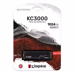 Kingston Technology KC3000 M.2 1,02 To PCI Express 4.0 3D TLC NVMe - Vue supplémentaire 3