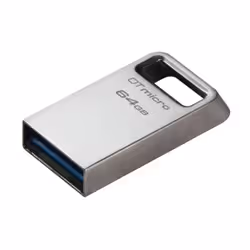 Kingston Technology DataTraveler 64 Go Micro 200 Mo/s Metal USB 3.2 Gen 1 - Vue supplémentaire 3
