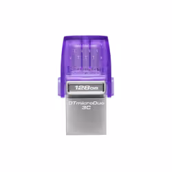 Kingston Technology DataTraveler 128 Go microDuo 3C 200 Mo/s dual USB-A + USB-C - Vue supplémentaire 3
