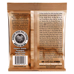 Ernie Ball Earthwood medium light Acoustique 6 pièce(s) Acier bronzé Guitare - Vue supplémentaire 2