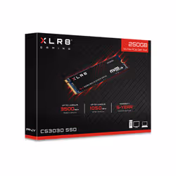 PNY XLR8 CS3030 M.2 250 Go PCI Express 3D TLC NVMe - Vue supplémentaire 2