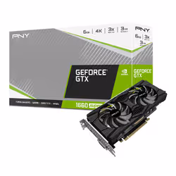PNY VCG16606SDFPPB carte graphique NVIDIA GeForce GTX 1660 SUPER 6 Go GDDR6 - Vue supplémentaire 4
