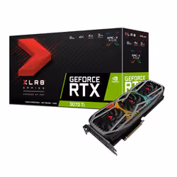PNY RTX 3070 Ti 8GB XLR8 Gaming REVEL Edition NVIDIA GeForce RTX 3070 Ti 8 Go GDDR6X - Vue supplémentaire 4