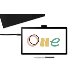 Wacom One 14 tablette graphique Noir, Blanc 2540 lpi 309 x 174 mm USB