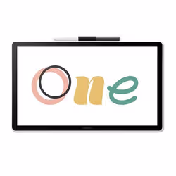 Wacom One 14 tablette graphique Noir, Blanc 2540 lpi 309 x 174 mm USB - Vue supplémentaire 4