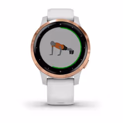 Garmin vívoactive 4s 2,79 cm (1.1") 40 mm 218 x 218 pixels Écran tactile Or rose Wifi GPS - Vue supplémentaire 6