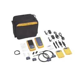 Fluke DSX2-5000INT analyseur de réseaux Noir, Jaune