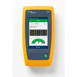 Fluke LIQ-100-IE testeur de câble réseau Testeur de câbles à paire torsadée Jaune, Gris