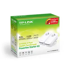 TP-Link TL-PA8030P KIT 1200 Mbit/s Ethernet/LAN Blanc 2 pièce(s)