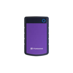 Transcend StoreJet 25H3 disque dur externe 4000 Go Noir, Violet