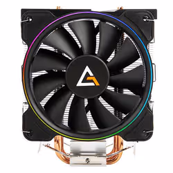 Antec A400 RGB Processeur Refroidisseur 12 cm Noir, Cuivre, Métallique - Vue supplémentaire 2