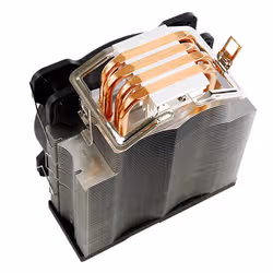 Antec A400 RGB Processeur Refroidisseur 12 cm Noir, Cuivre, Métallique - Vue supplémentaire 9