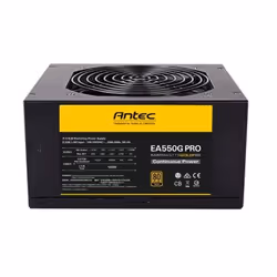 Antec EA550G Pro unité d'alimentation d'énergie 550 W 24-pin ATX ATX Noir - Vue supplémentaire 2