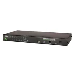 ATEN CS1716A commutateur écran, clavier et souris Grille de montage Noir