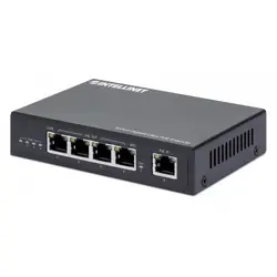 Intellinet 561617 prolongateur réseau Émetteur réseau Noir 10, 100, 1000 Mbit/s