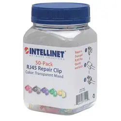 Intellinet 771450 range-câbles et serre-câbles Multicolore 50 pièce(s)