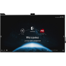 Viewsonic IFP8670 tableau blanc interactif et accessoire 86" 3840 x 2160 pixels Écran tactile Noir HDMI