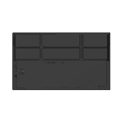 Viewsonic IFP8670 tableau blanc interactif et accessoire 86" 3840 x 2160 pixels Écran tactile Noir HDMI