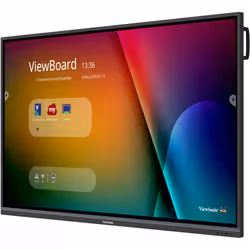 Viewsonic IFP7550-3 tableau blanc interactif et accessoire 75" 3840 x 2160 pixels Écran tactile Noir HDMI - Vue supplémentaire 3