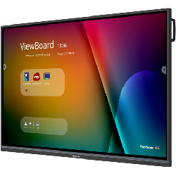 Viewsonic IFP7550-3 tableau blanc interactif et accessoire 75" 3840 x 2160 pixels Écran tactile Noir HDMI