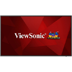 Viewsonic CDE6520 affichage de messages Panneau plat de signalisation numérique 65" IPS 450 cd/m² 4K Ultra HD Noir Intégré dans le processeur Android 8.0