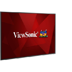 Viewsonic CDE6520 affichage de messages Panneau plat de signalisation numérique 65" IPS 450 cd/m² 4K Ultra HD Noir Intégré dans le processeur Android 8.0