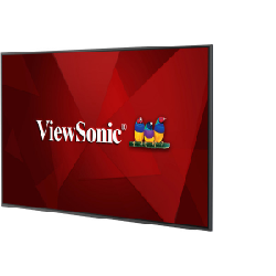 Viewsonic CDE6520 affichage de messages Panneau plat de signalisation numérique 65" IPS 450 cd/m² 4K Ultra HD Noir Intégré dans le processeur Android 8.0