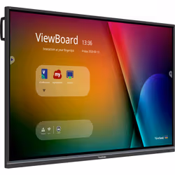 Viewsonic IFP5550-3 tableau blanc interactif et accessoire 55" 3840 x 2160 pixels Écran tactile Noir HDMI - Vue supplémentaire 2