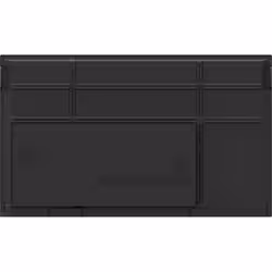 Viewsonic IFP5550-3 tableau blanc interactif et accessoire 55" 3840 x 2160 pixels Écran tactile Noir HDMI - Vue supplémentaire 3