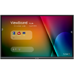 Viewsonic IFP6550-3 tableau blanc interactif et accessoire 65" 3840 x 2160 pixels Écran tactile Noir HDMI