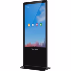 Viewsonic EP5542T affichage de messages Conception Totem 139,7 cm (55") LED 450 cd/m² 4K Ultra HD Noir Écran tactile Android 8.0 - Vue supplémentaire 3