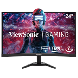 Viewsonic VX Series VX2418C 24&quot; LCD 1 ms Noir