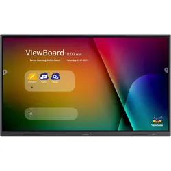Viewsonic IFP7532-2 tableau blanc interactif et accessoire 75" 3840 x 2160 pixels Écran tactile HDMI