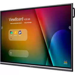 Viewsonic IFP8650-5 tableau blanc interactif et accessoire 86" 3840 x 2160 pixels Écran tactile Noir HDMI - Vue supplémentaire 3