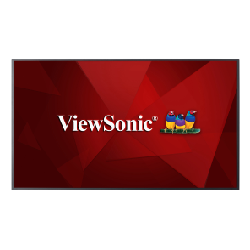 Viewsonic CDE6510 affichage de messages Panneau plat de signalisation numérique 65" LCD 350 cd/m² 4K Ultra HD Noir Android