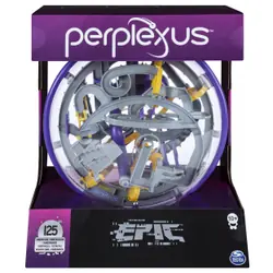 Games - Perplexus - Perplexus Epic - Labyrinthe Parcours 3D Avec 125 Défis - Labyrinthe 3D - Jeu d'Action et Réflexe - Casse tete enfant - Vertus Pédagogiques- Jouet Enfant 10 Ans et +