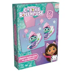 Gabby's Dollhouse MEMO 72 CARTES Gabby et la Maison Magique