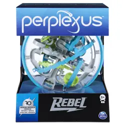 Games - Perplexus - Perplexus Rebel - Labyrinthe Parcours 3D Rebel Avec 70 Défis - Labyrinthe 3D - Jeu d'Action et Réflexe - Casse tete enfant - Vertus Pédagogiques- Jeu Enfant 8 Ans et +