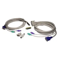 Raritan PCE110 Kit câble kvm Multicolore, Gris 6 m