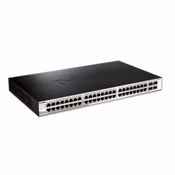 D-Link DGS-1210-52 commutateur réseau Géré L2 Gigabit Ethernet (10/100/1000) Noir 1U - Vue supplémentaire 2
