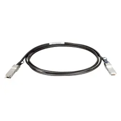 D-Link QSFP+, 1m câble InfiniBand et à fibres optiques QSFP+ Noir