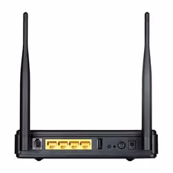 D-Link DSL-2750U routeur sans fil Fast Ethernet Noir - Vue supplémentaire 3