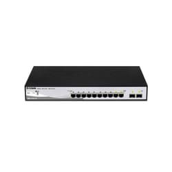 D-Link DGS-1210-10P 10-Port Gigabit Smart Switch with 2 SFP ports (DGS-1210-10)